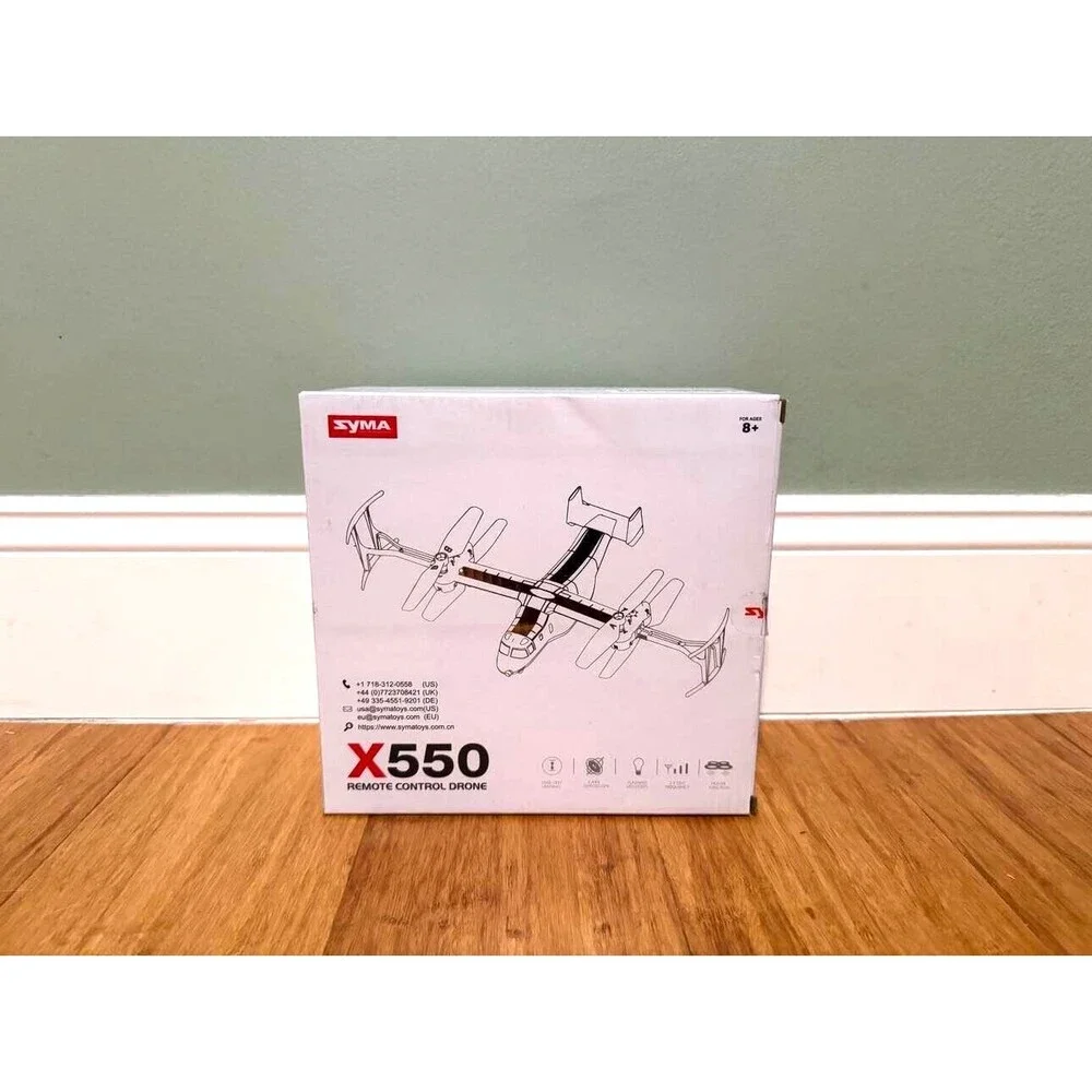 SYMA X550 Military RC Helicopter, 4CH Remote Control with High & Low Speed